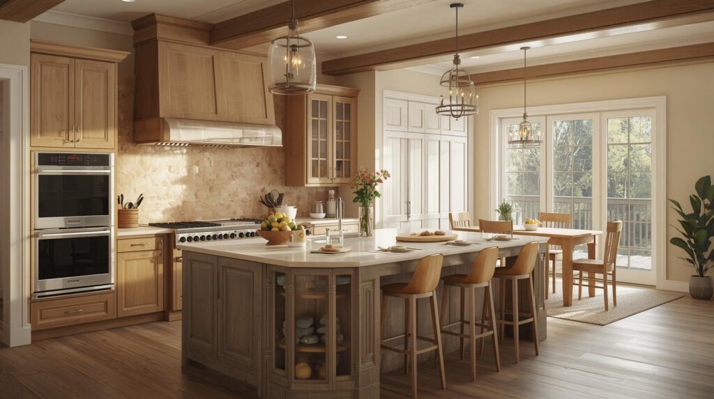 Remodeled Family Kitchen