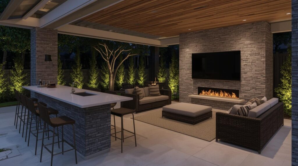 Exterior Family Area