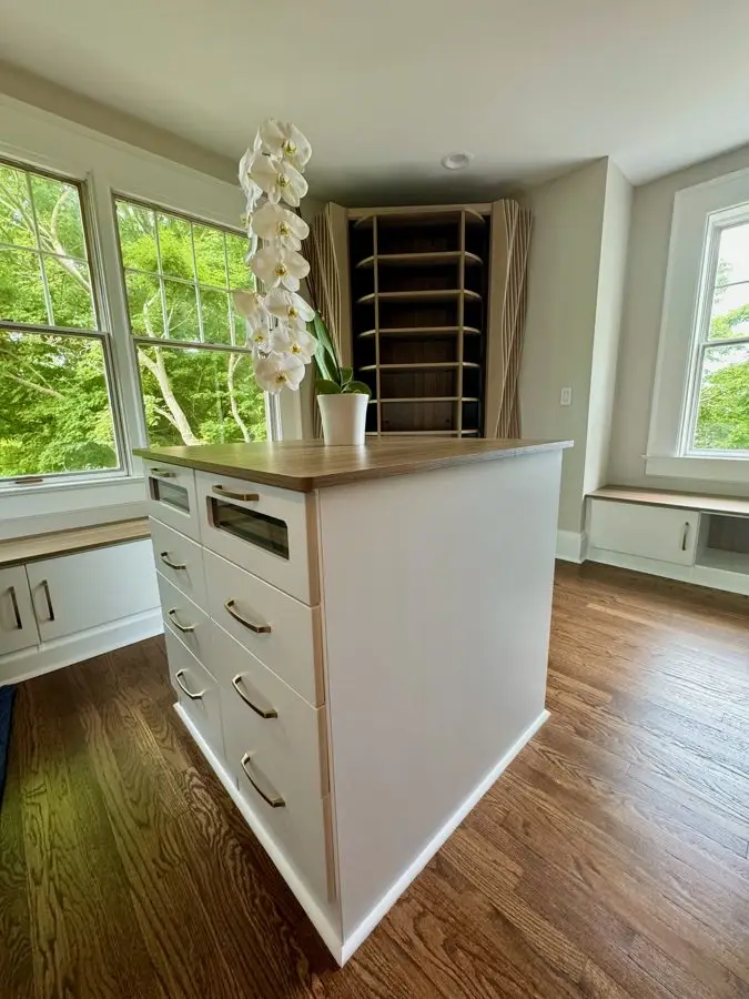 Mother-in-law suite living area built by Peaceful Haven Homes